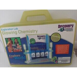 EXPLORATION LAB Extreme Chemistry Lab Discovery Channel Kit NEW